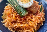 Bibim Guksu: Spicy Korean Cold Noodles Recipe