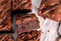 Fudgy Condensed Milk Brownies with a Creamy Caramel Swirl