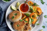 Vegan Thai Red Curry Fish Cakes (Plant-Based Fish Cakes)