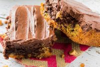 Peanut Butter Cookie Brownie Bars: Decadent Layered Treats