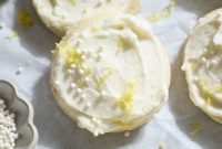 Lemon Sugar Cookies Made with Sourdough Discard