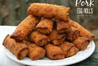 Authentic Pork Egg Rolls: Takeout-Style Recipe for Crispy Rolls