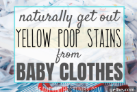 Remove Yellow Baby Poop Stains from Clothes: Fast, Effective Tips