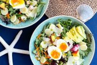 Refreshing Summer Chef Salad Recipe with Citrus Vinaigrette