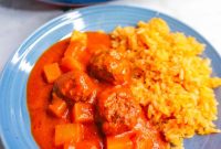 Albóndigas (Chipotle Meatballs) in Smoky Sauce