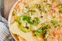 Baked Cheddar Jalapeño Dip with Crispy Panko Topping