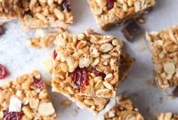 Cherry, Almond & Coconut Cereal Bars — No-Bake Snack Recipe