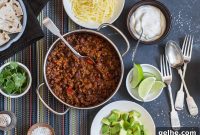 Instant Pot Beef Chili with Bacon & Jalapeño — Spicy Weeknight Meal