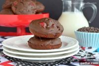 Chocolate Cherry Muffin Tops Recipe — Gooey Chocolate & Tart Cherries