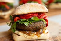 Grilled Portobello Mushroom Sandwich Recipe for Savory Lunch