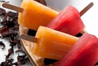 Hibiscus & Cinnamon Popsicles and Refreshing Cantaloupe Popsicles