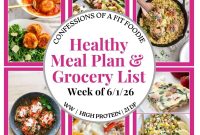 7-Day Meal Plan for Week of June 1, 2026: Balanced Recipes & Prep Tips