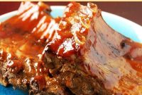 Slow-Cooker Barbecue Ribs with Sticky, Fall-Off-the-Bone Sauce