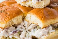 Savory Chicken Salad Sliders Recipe for Parties and Picnics