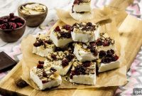 Toasted Almond Cranberry Bark Recipe with Step-by-Step Photos