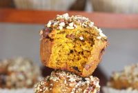 Chocolate Chip Pumpkin Muffins with Wholesome Ingredients