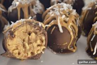 Peanut Butter Coconut Truffles Recipe — No-Bake Chocolate Bites