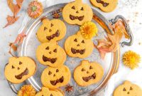 Pumpkin Butter–Filled Jack-O’-Lantern Sandwich Cookies