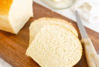 Homemade Classic White Bread Recipe, Soft and Fluffy Loaf