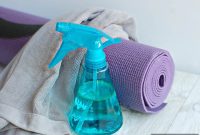 Homemade Essential Oil Yoga Mat Spray for Fresh, Clean Mats