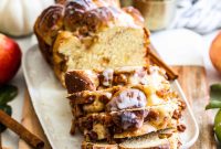 Apple-Pear Quick Bread with Apple Cider Glaze