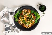 Honey-Feta Chicken with Fresh Herbs & Sweet-Spicy Glaze