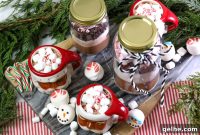 Peppermint Mocha Mix in a Jar Gift Recipe