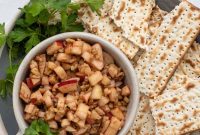 Ashkenazi Apple and Walnut Charoset Recipe for Passover