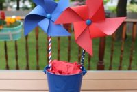 DIY Patriotic Pinwheel Craft Ideas for Memorial Day & 4th of July
