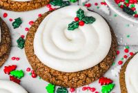 Frosted Gingerbread Cookies Recipe for Holiday Baking