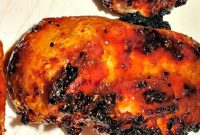 Korean BBQ Grilled Chicken Recipe with Sticky Soy Marinade