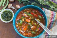 Mediterranean Vegetable Soup Loaded with Flavor and Nutrition