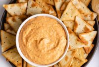 Smoky Roasted Red Pepper Dip Recipe for Parties and Snacks