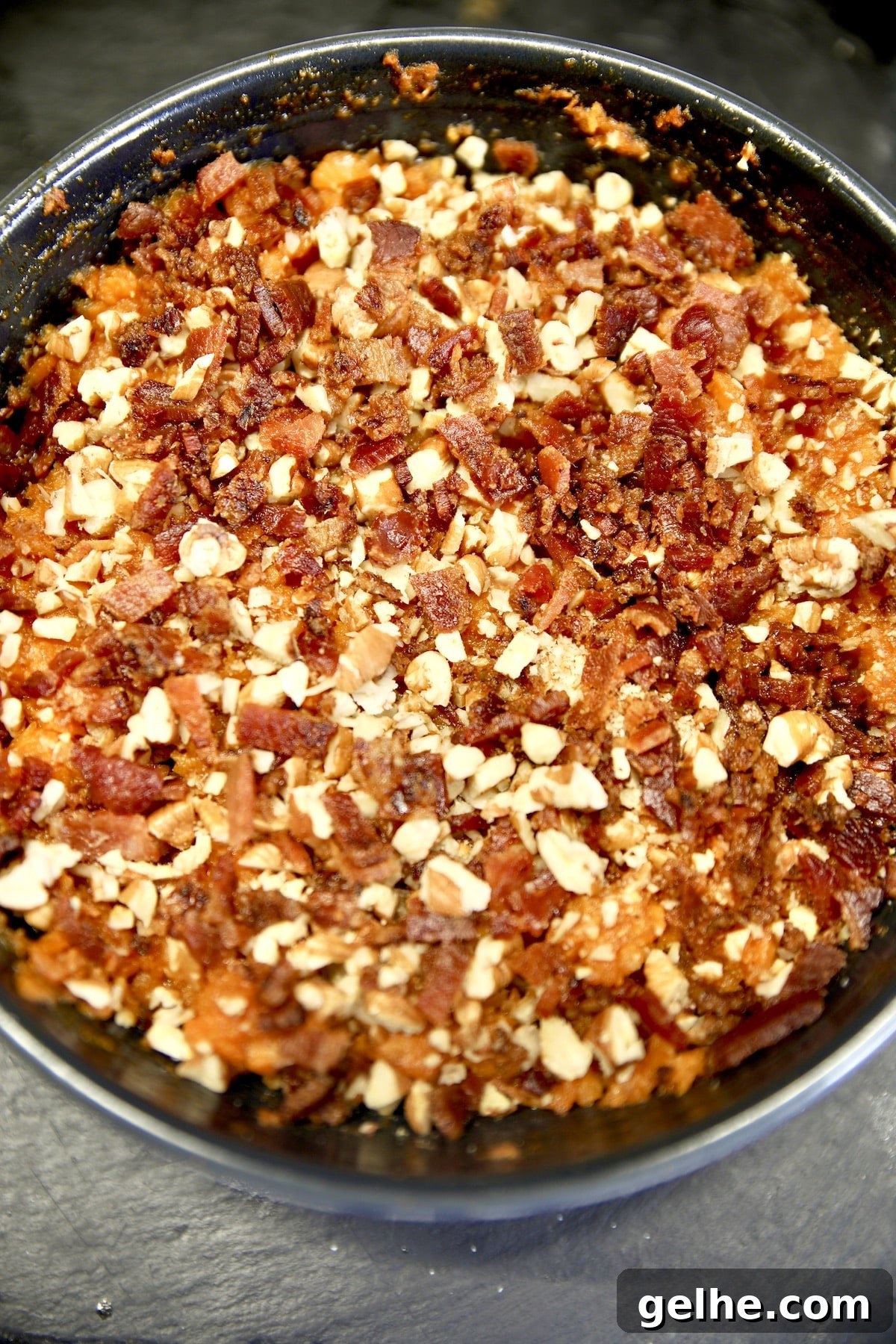 Ultimate Grilled Sweet Potato Casserole Recipe for Summer BBQ 3 Bowl of sweet potato casserole.