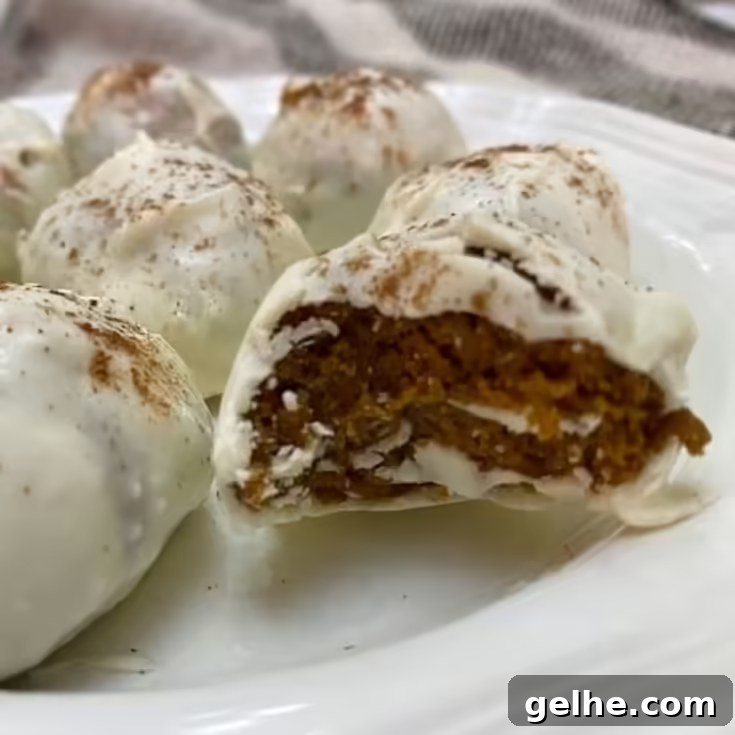 pumpkin cheesecake bites