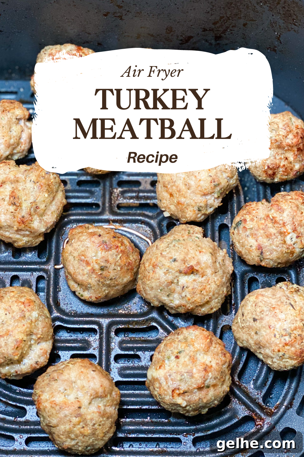 Crispy Air Fryer Turkey Meatballs Recipe for Weeknight Dinner 7 img 11826 6