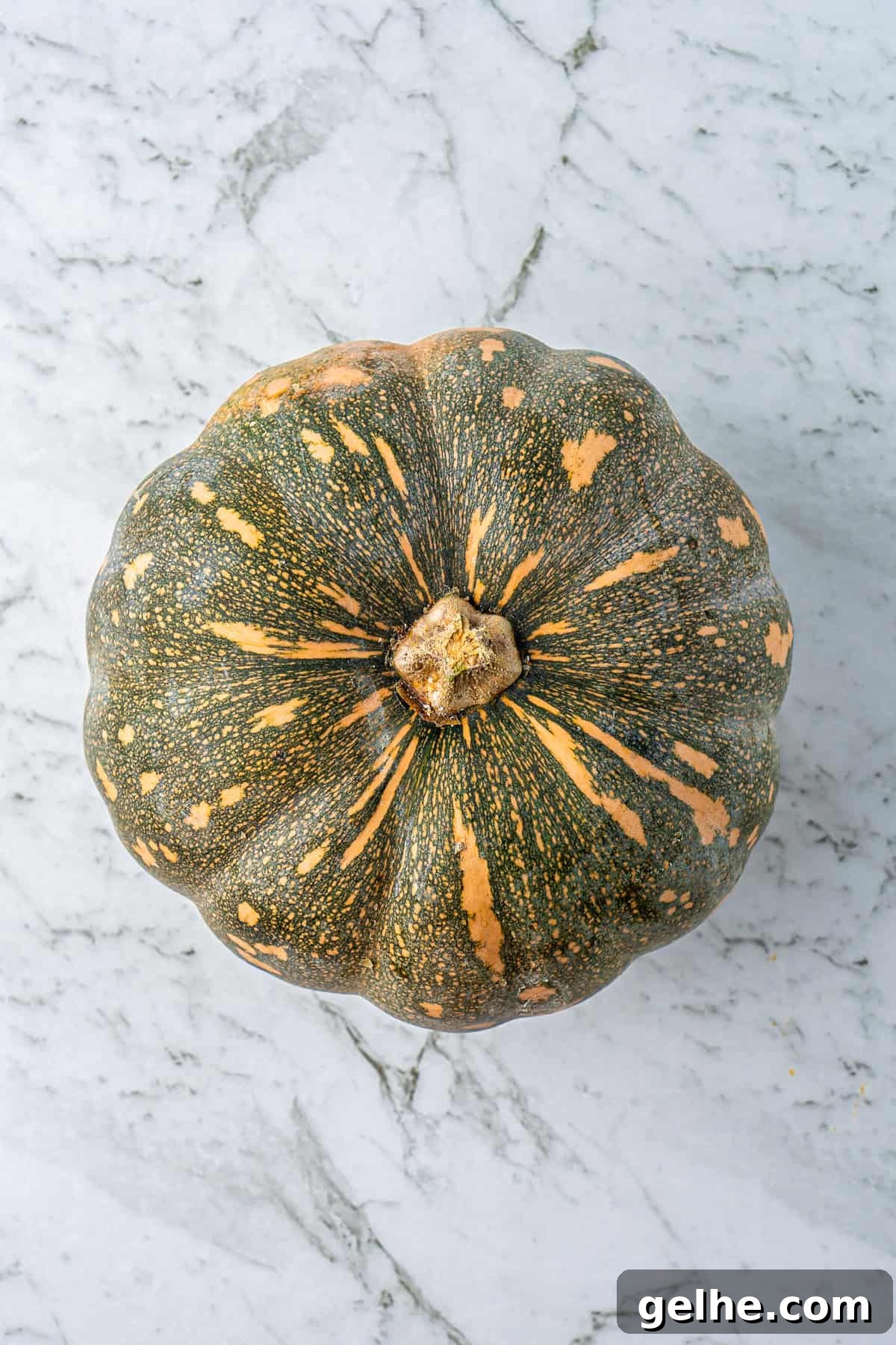 How to Make Smooth Homemade Pumpkin Puree for Baking 3 A whole kent pumpkin.