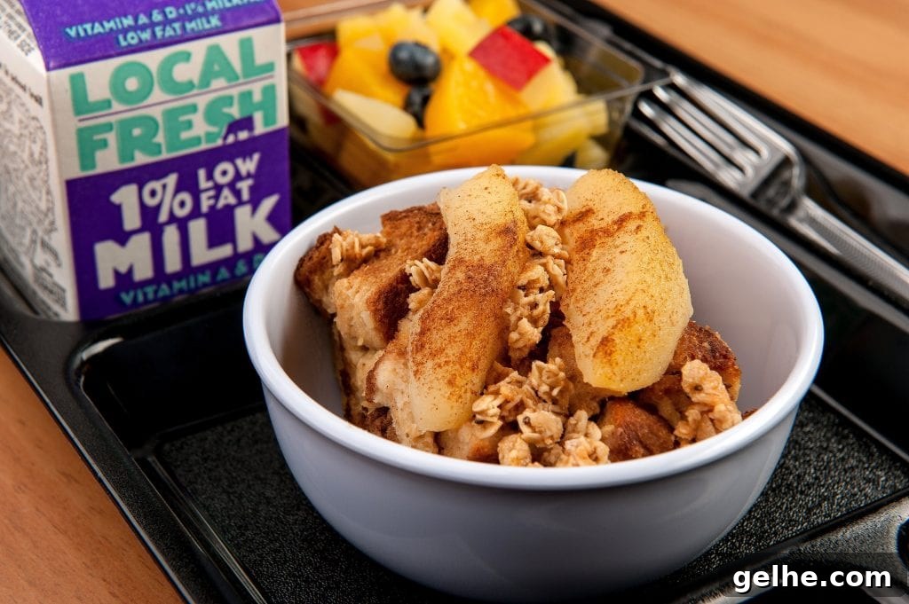 Pacific Northwest Pear Bread Pudding
