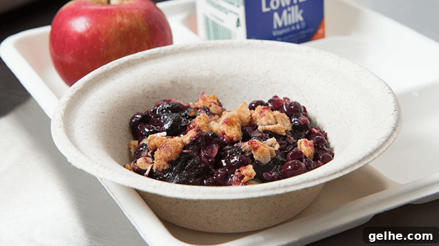 Wild Blueberry Crisp