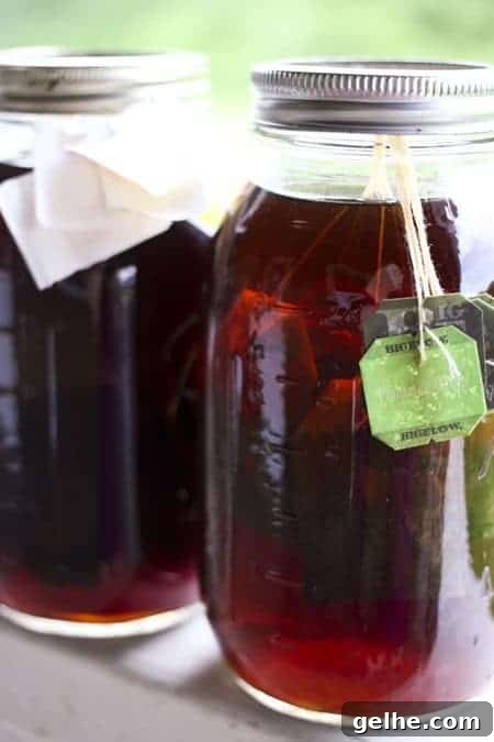 Shaken Iced Tea Glass