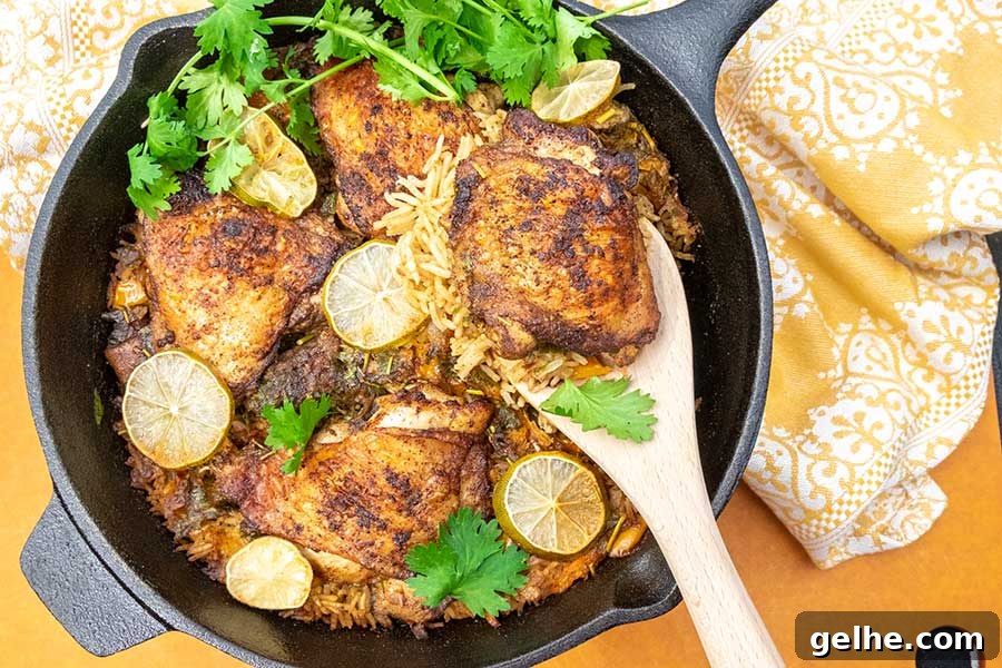 skillet chili lime chicken dinner