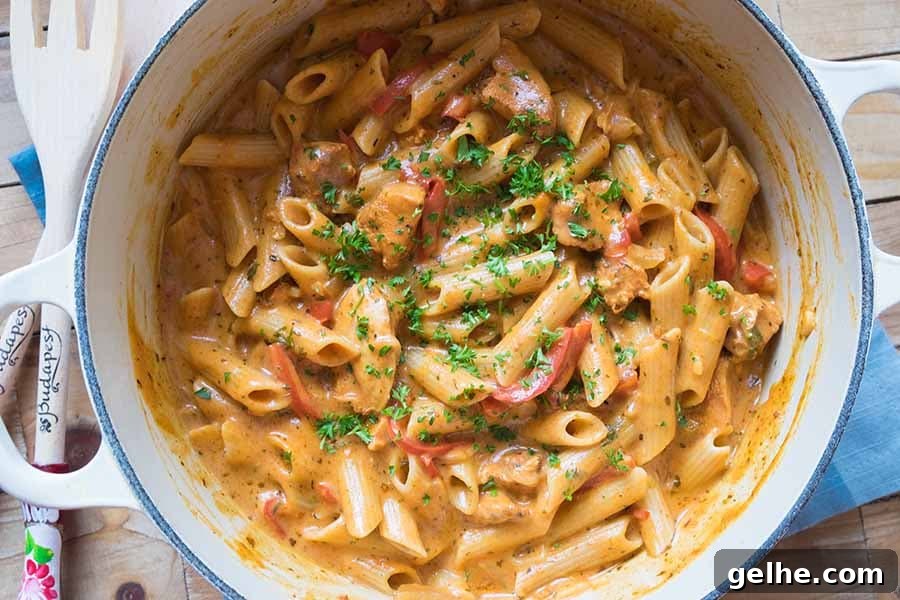 one pot, chicken, paprikas