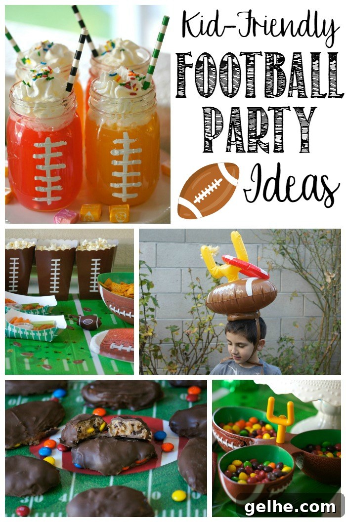 Football Party Ideas for Kids for the Big Game