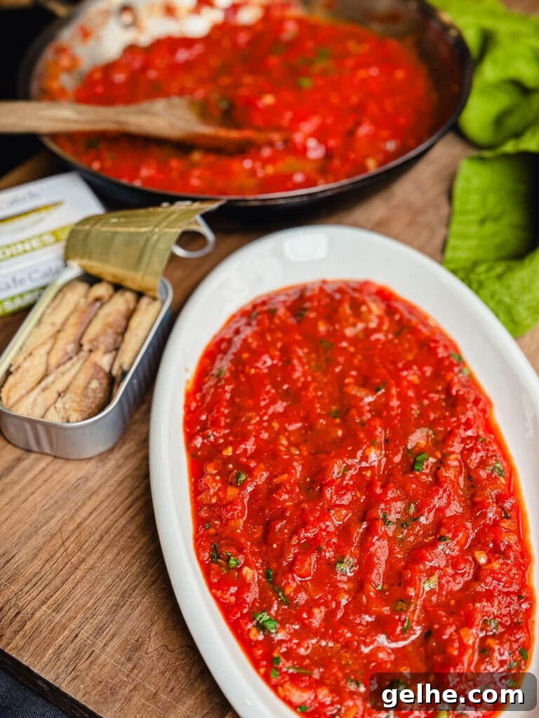 spicy sauce on a platter