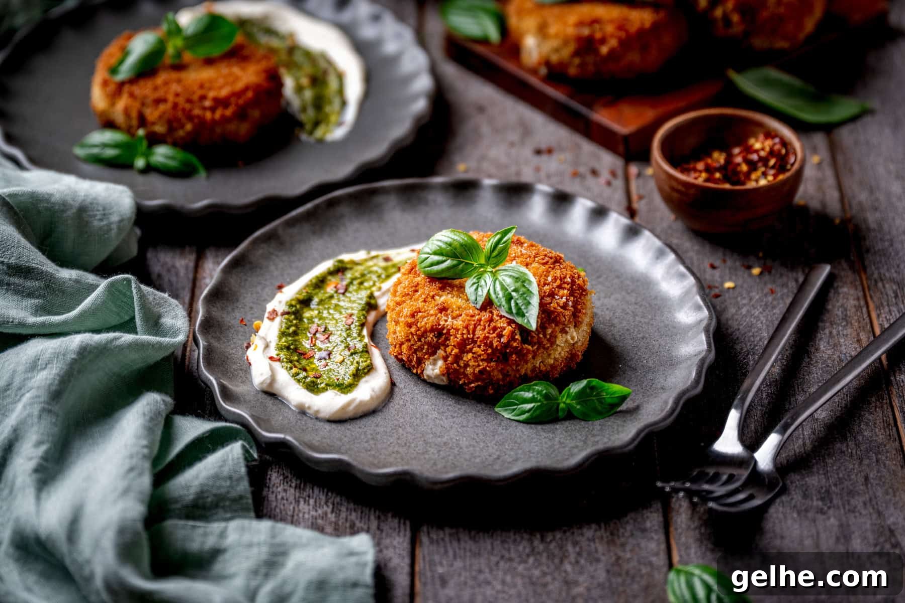 Crispy Pan-Fried Risotto Cakes from Leftover Risotto 8 Pan Fried Risotto Cakes