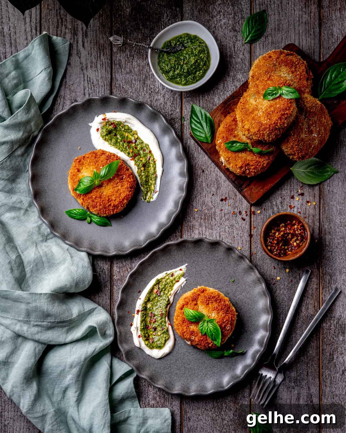 Crispy Pan-Fried Risotto Cakes from Leftover Risotto 3 Pan Fried Risotto Cakes
