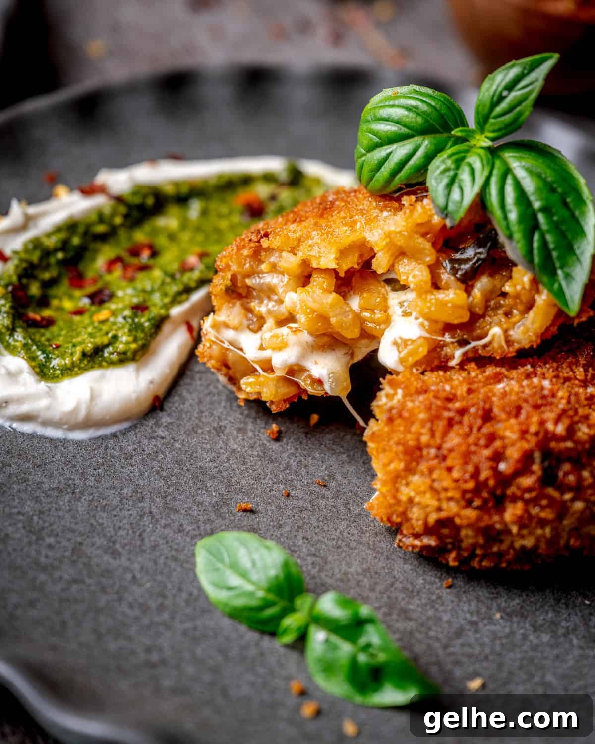 Crispy Pan-Fried Risotto Cakes from Leftover Risotto 6 Pan Fried Risotto Cakes