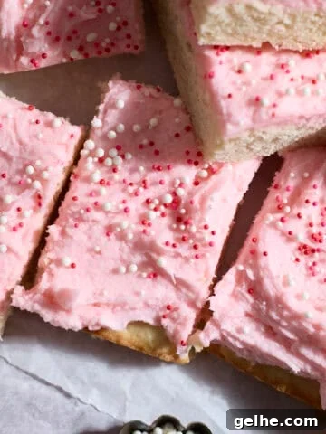 A pile of Sourdough Discard Sugar Cookie Bars.