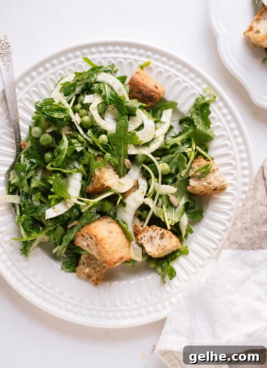 Healthy spring panzanella - cookieandkate.com
