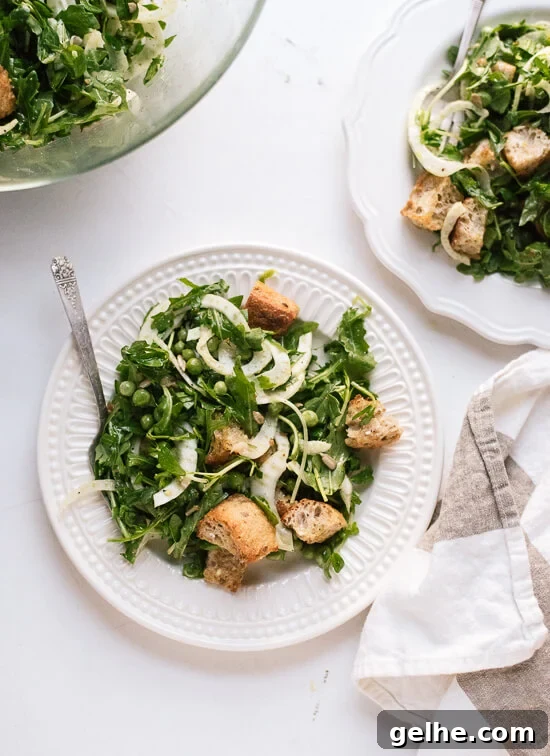 Spring panzanella salad recipe - cookieandkate.com